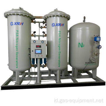 Generator Nitrogen PSA yang Dipasang Skid dengan Tangki Nitrogen
